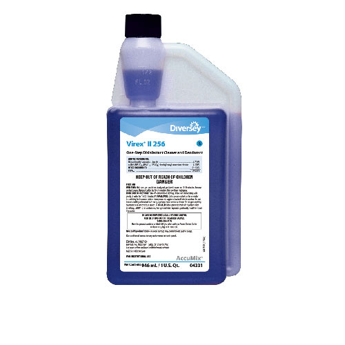 Diversey™ Virex® II 256 One-Step Disinfectant Cleaner Deodorant