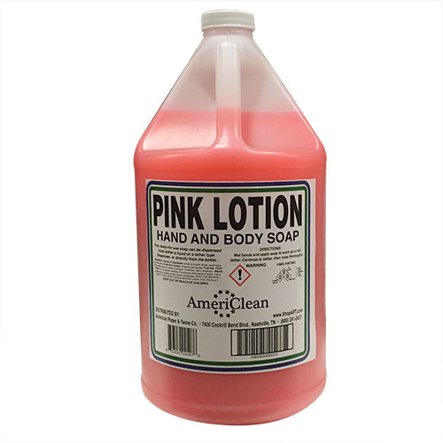 AmeriClean Pink Lotion Hand & Body Soap Bulk Refill