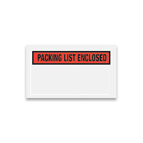 "Packing List Enclosed" Envelope