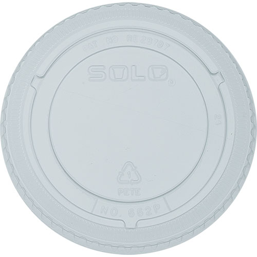 Solo Non-Vented Flat Cup Lid