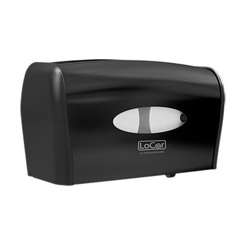 Solaris Paper LoCor Side-by-Side Bath Tissue Dispenser