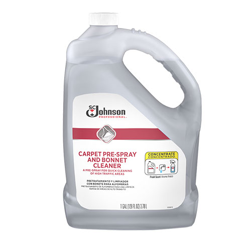 SC Johnson Professional Carpet Pre-Spray and Bonnet Cleaner Concentrate