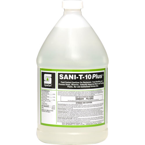 Spartan Sani-T-10 Plus Food Contact Sanitizer