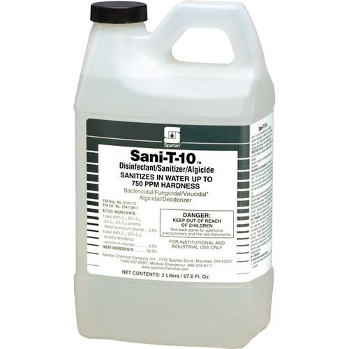 Spartan Clean On The Go Sani-T-10 Disinfectant/Sanitizer/Algicide