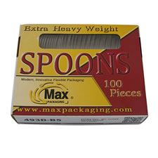 Max Packaging D Series Extra Heavyweight Spoon