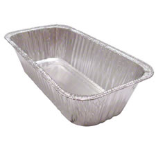 Western Plastics Aluminum Third Size Steam Table Pan