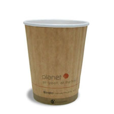 Planet+ Compostable Double Wall Hot Cups