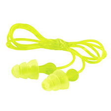 3M Tri-Flange Hearing Conservation Cloth Corded Earplugs
