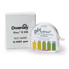 Diversey Virex II 256 Disinfectant Test Strips