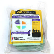 ProTeam Intercept Micro Filter Vacuum Bag Replacement